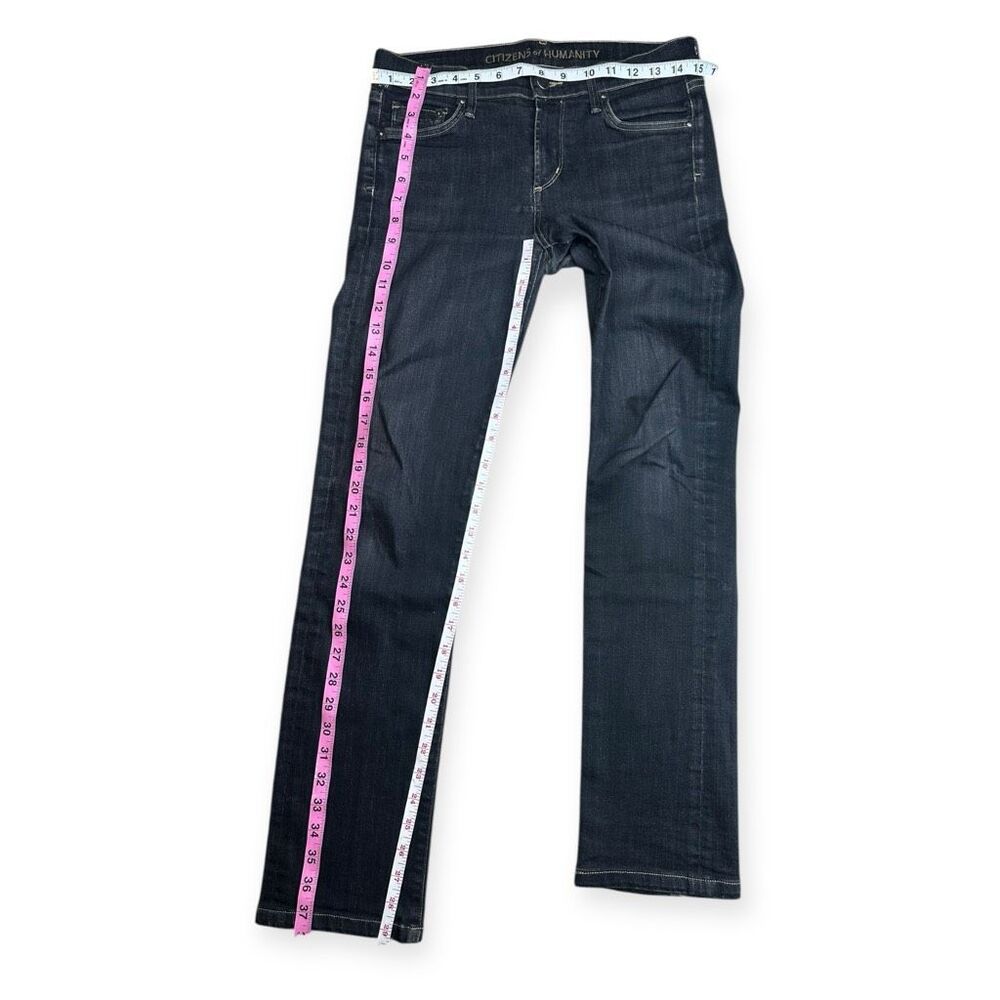 CITIZENS OF HUMANITY COH Women’s Medium Rise Straight Leg Elson Jeans Size 29 - Picture 8 of 9